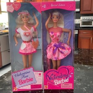 Valentine’s Day Barbies